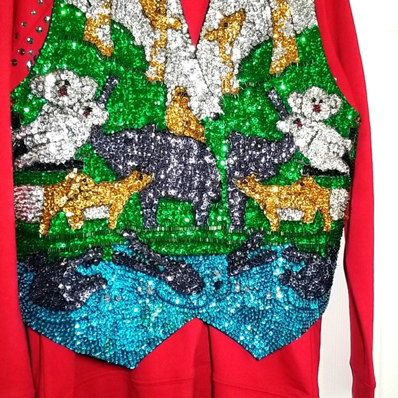 Bali Gem vest vintage/retro 80,s - Picture 2 of 10